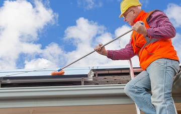 Newton Of Pitcairns soft wash roof cleaning